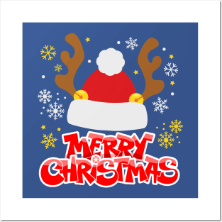 Merry Christmas Holiday Posters and Art